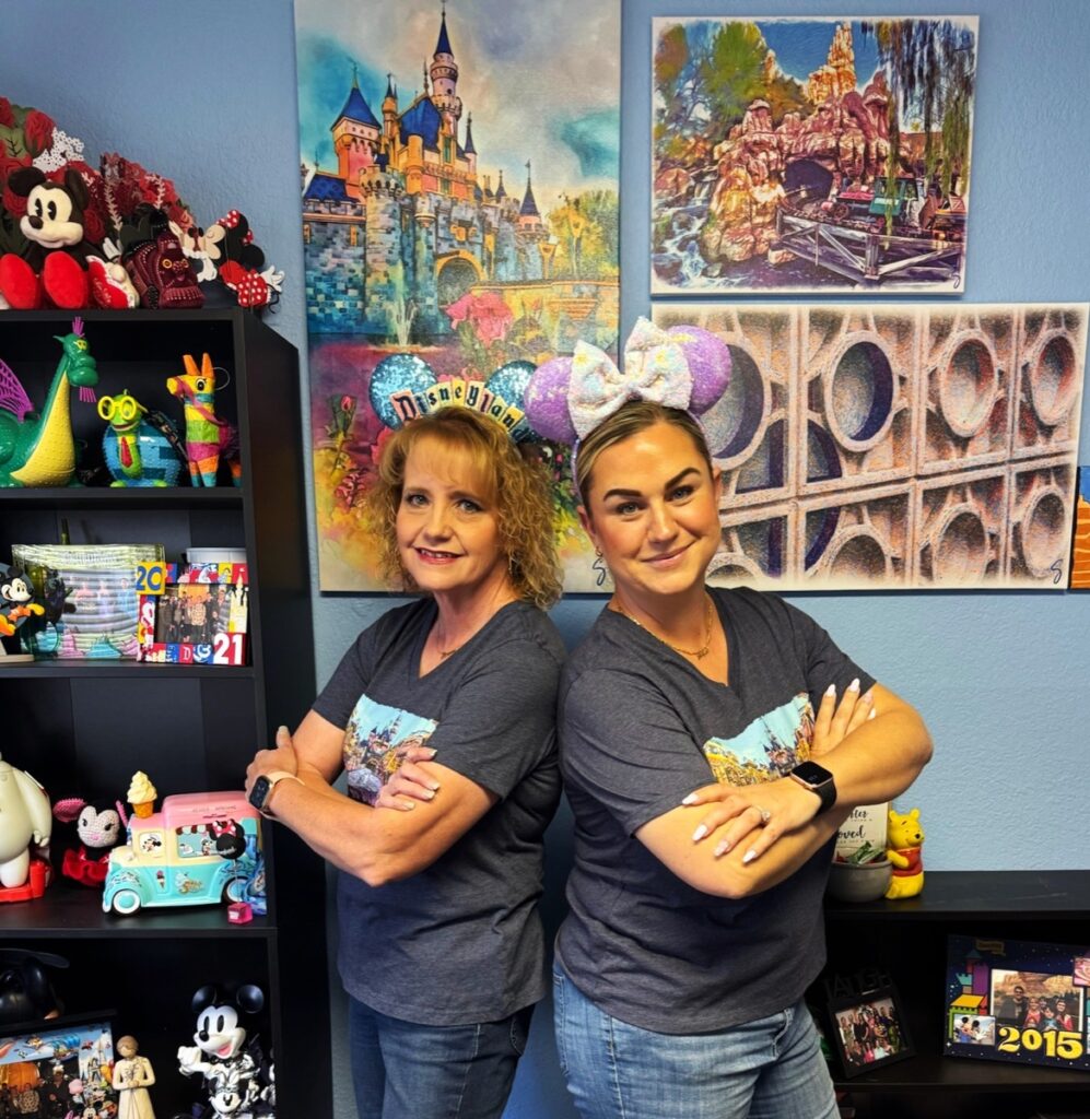 Steph and Kris, the travel advisors behind Take Us to Main Street